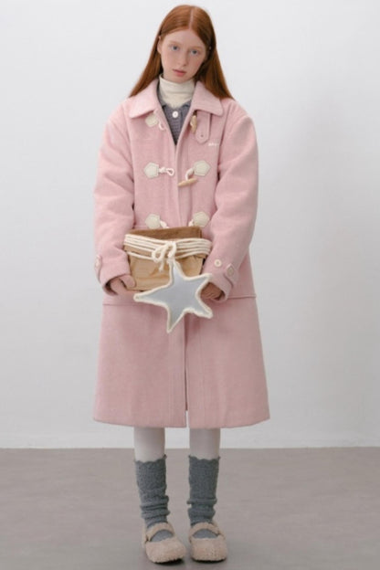 Strawberry Mousse Duffle Coat