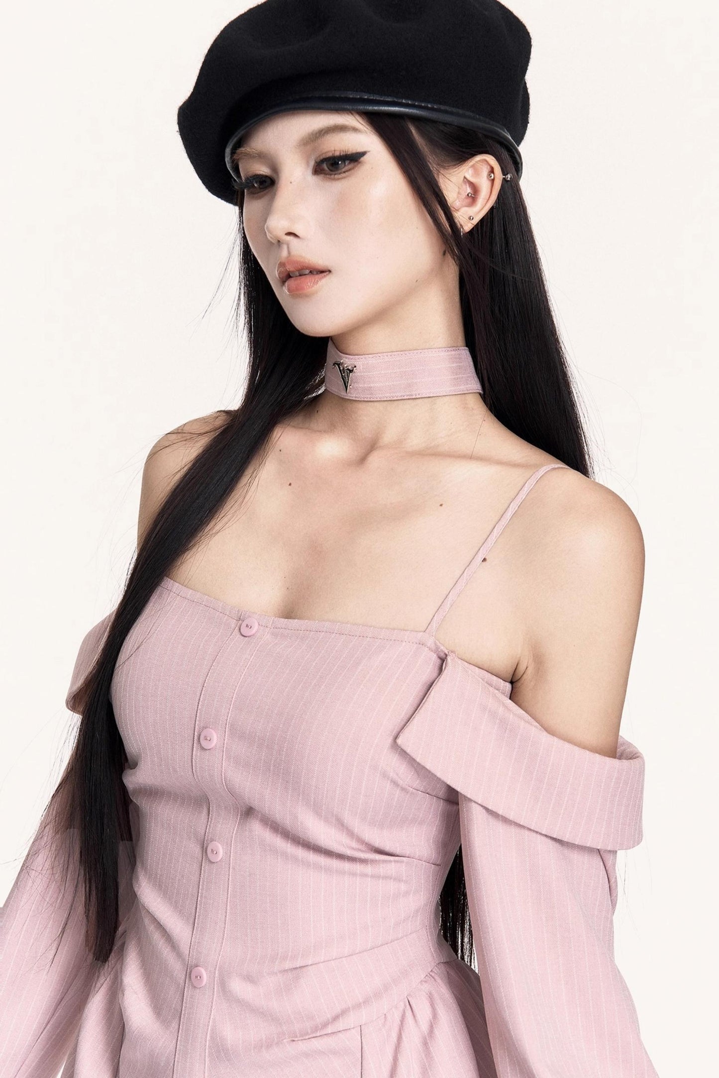 Retro Intelligence Striped Sundress