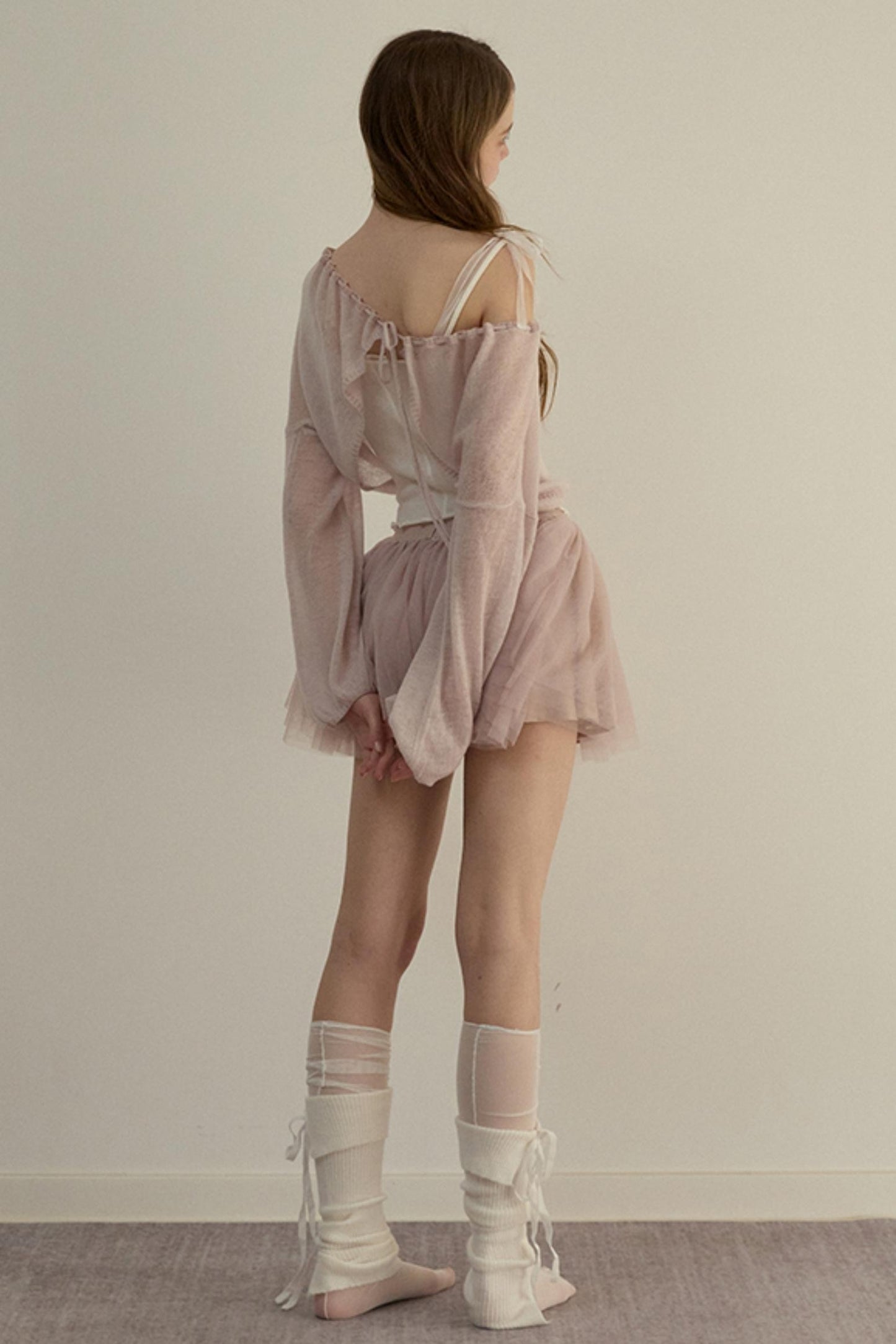 Pink Duo One-piece Pants Set-Up