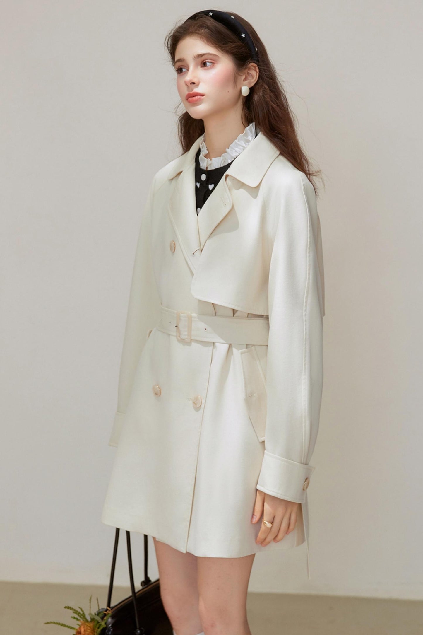 Autumn Silhouette Trench Coat