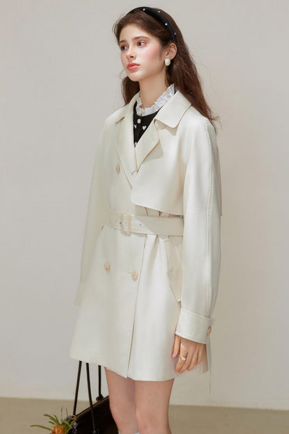 Autumn Silhouette Trench Coat
