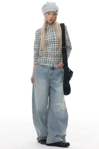 Star Pattern Scimitar Pants