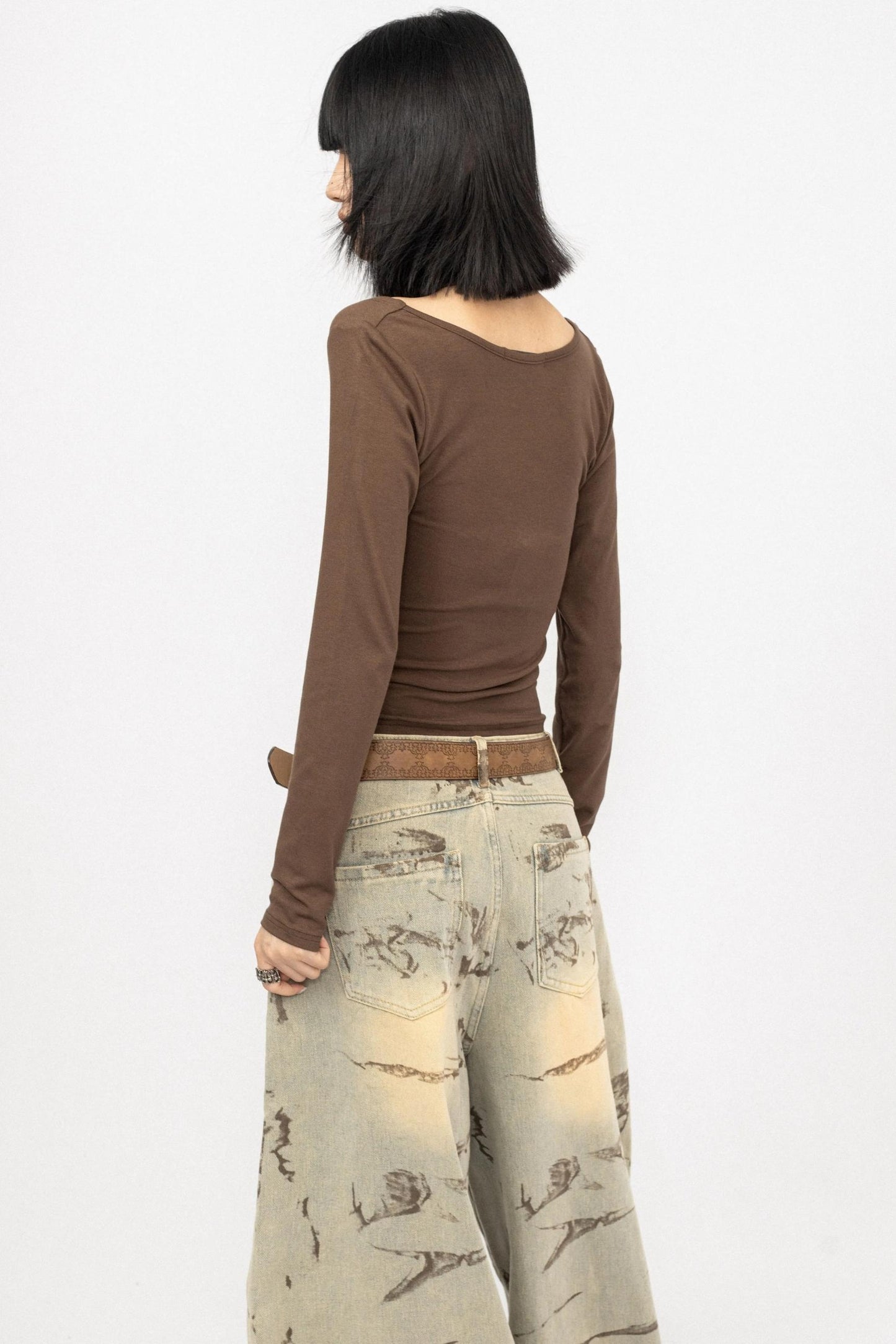 Vintage Spice Swing Halterneck T-Shirt