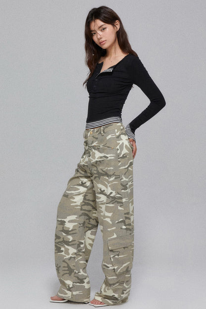 Unique Design Stripe T-Shirt