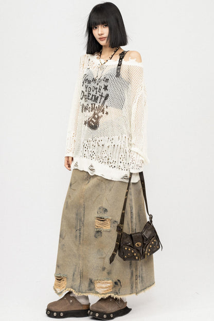 Autumn Spice Knitted Top