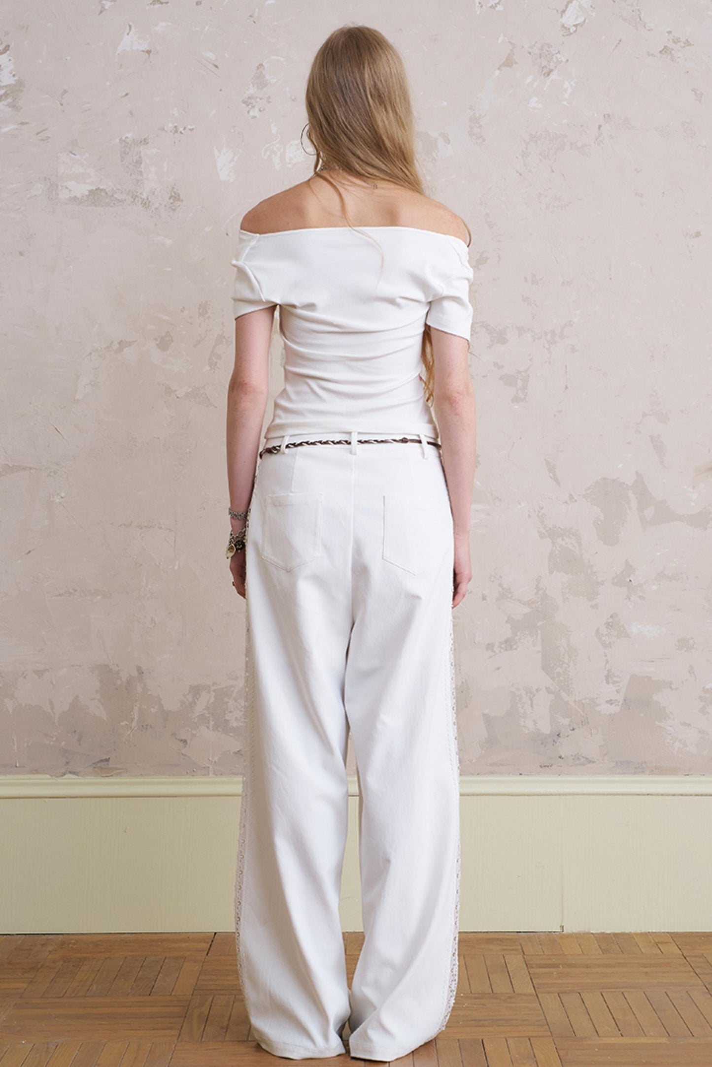 Summer Lace-Up Casual Pants