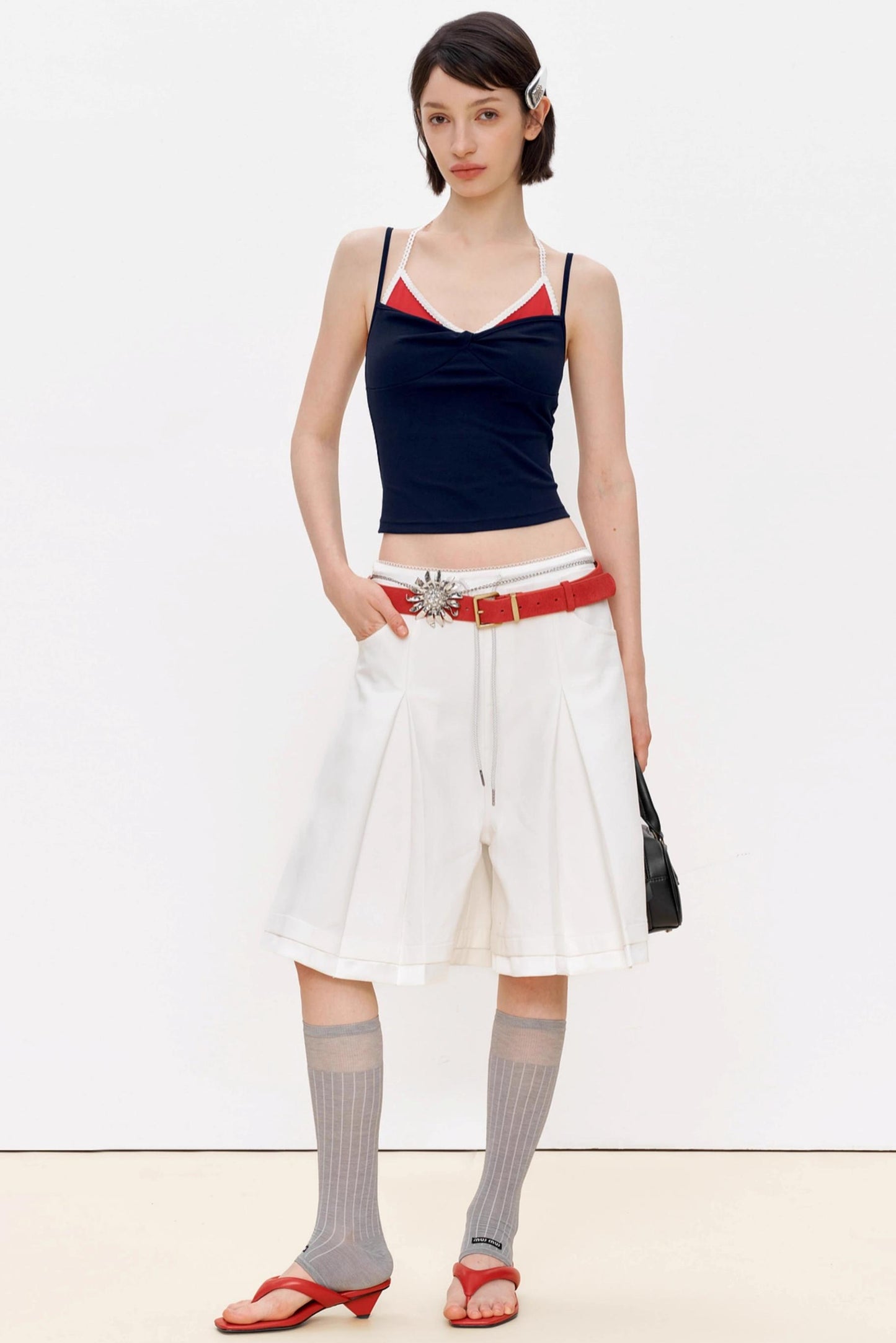 Summer Colorblock Twist Camisole