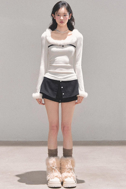 Hidden Moonlight Knitted Top