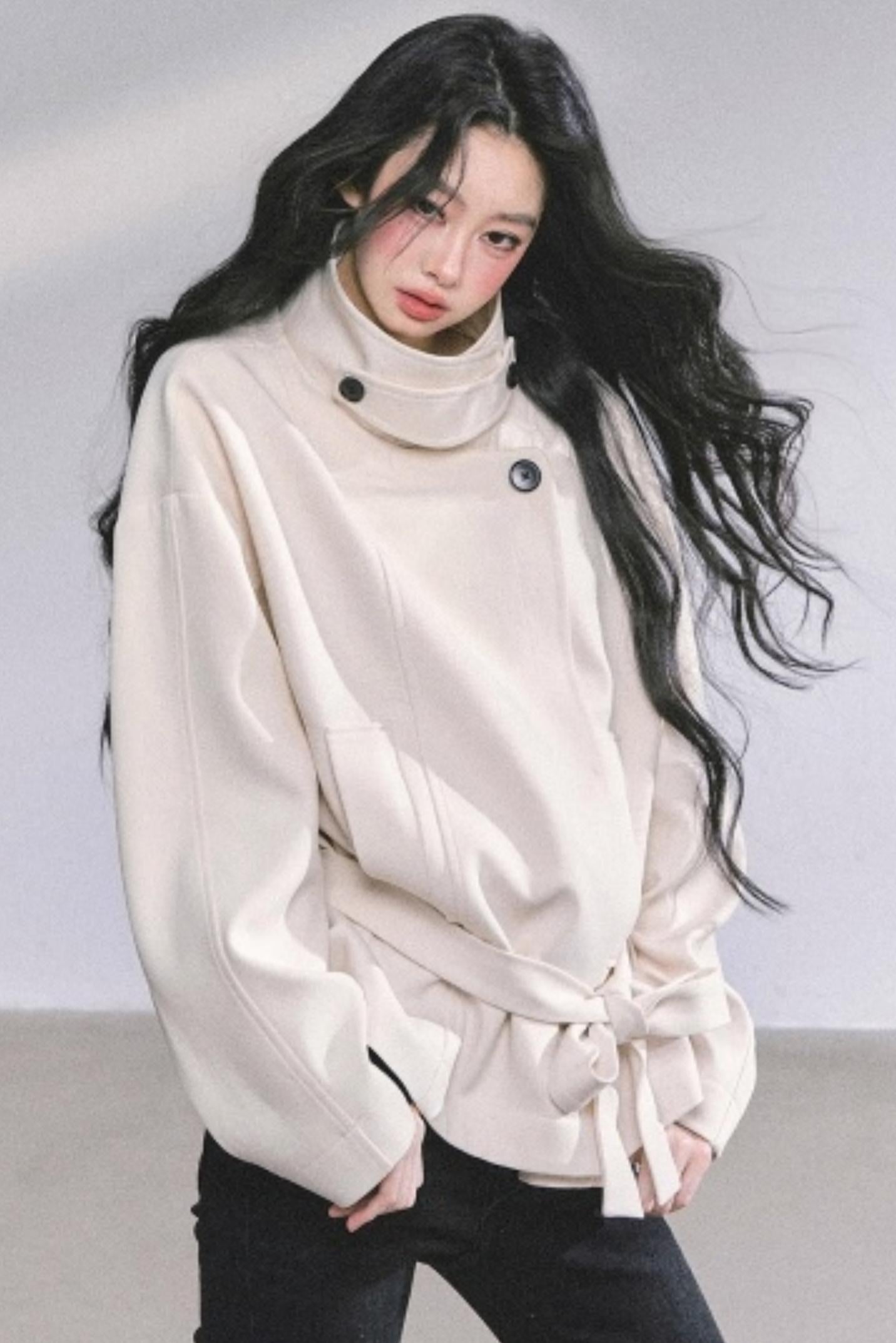 First Snow Turtleneck Coat