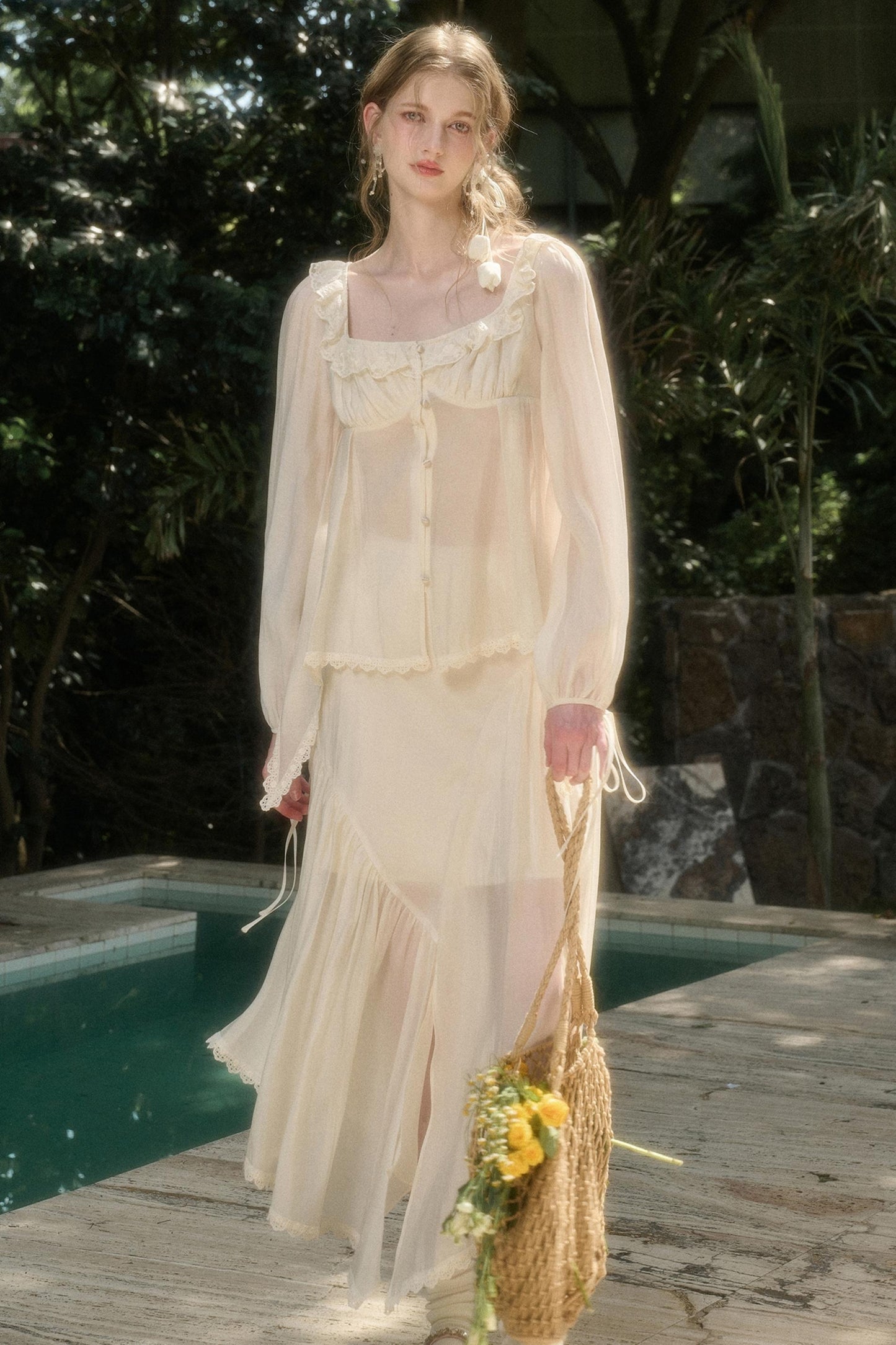 Galaxy Tencel Air Fabric Skirt Set-Up