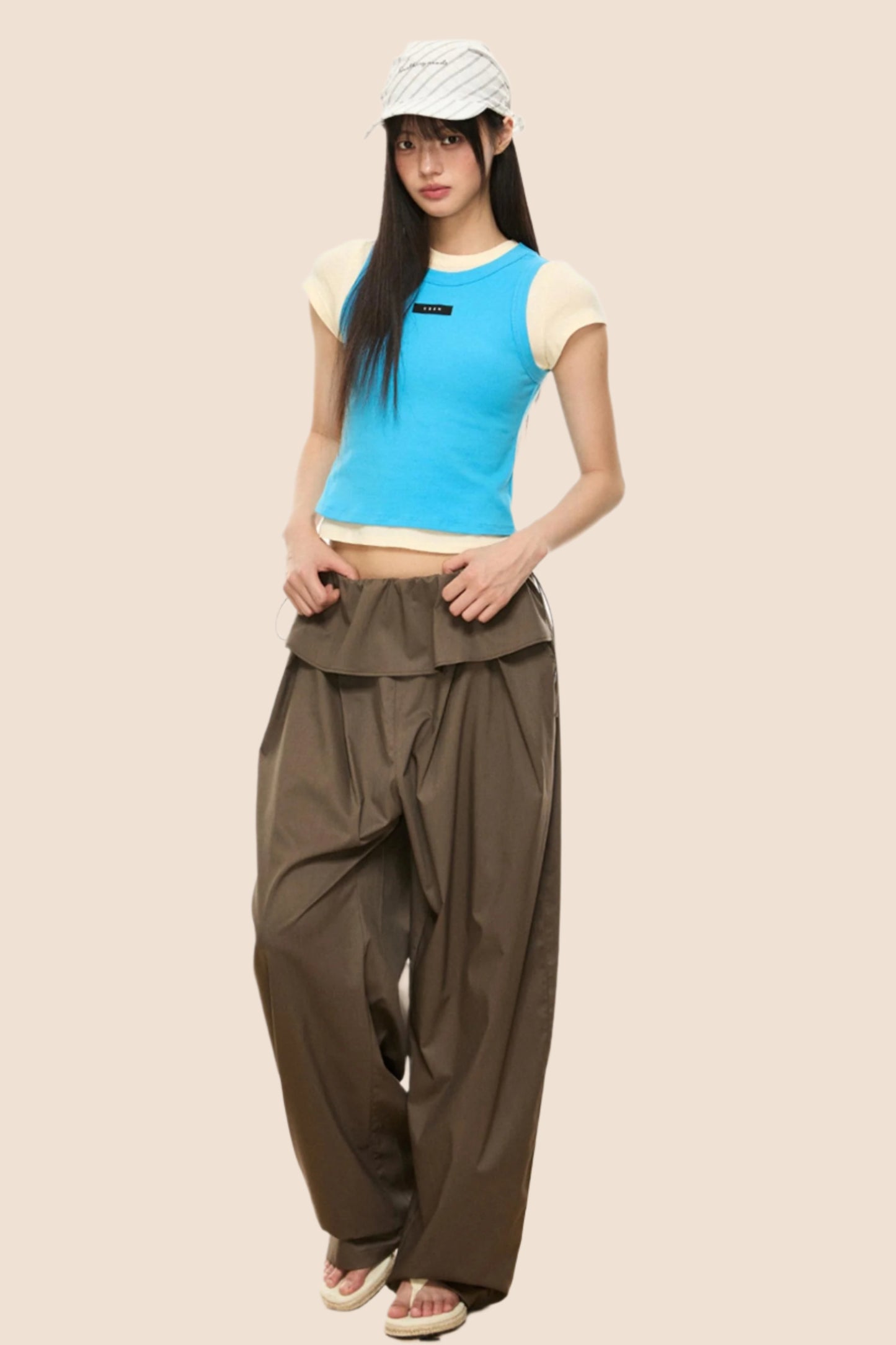 Colorblock T-Shirt Set