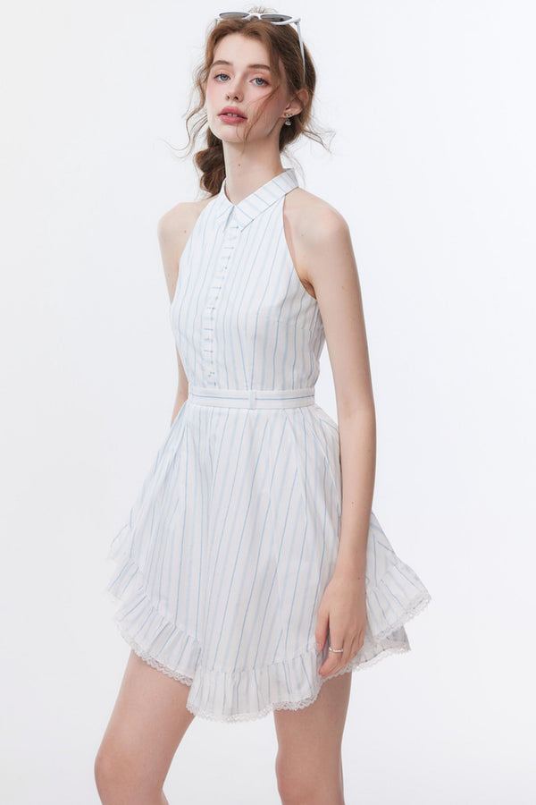 Irregular Hem A-Line Dress