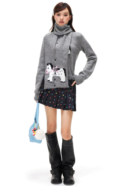 Little Horse Jacquard Sweater
