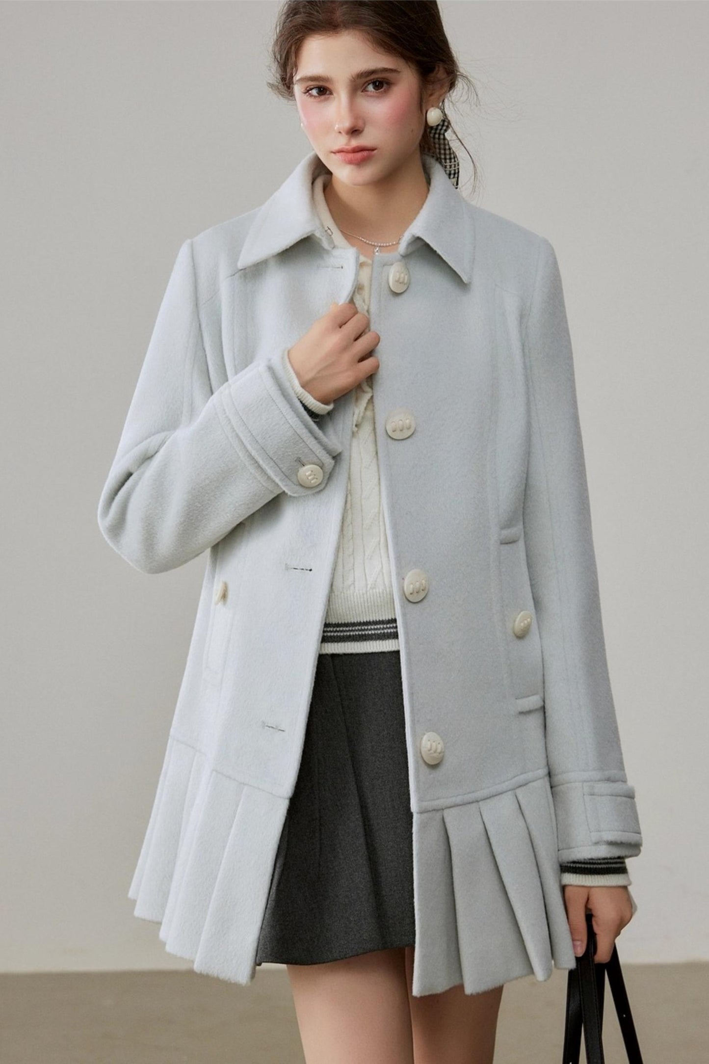 Winter Lapel Woolen Coat