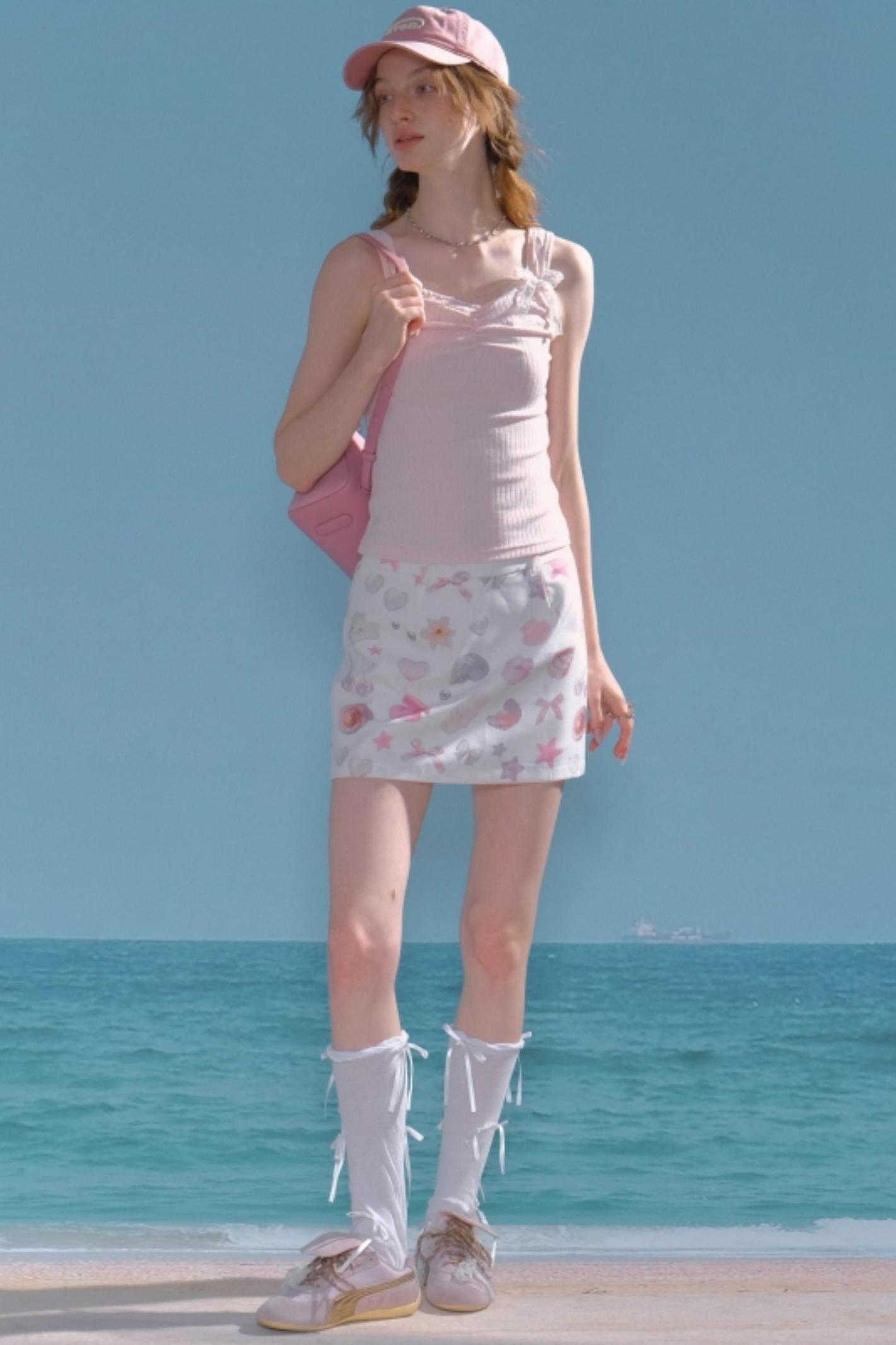 Retro Chic Bow Tank Top