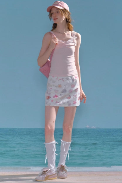 Retro Chic Bow Tank Top