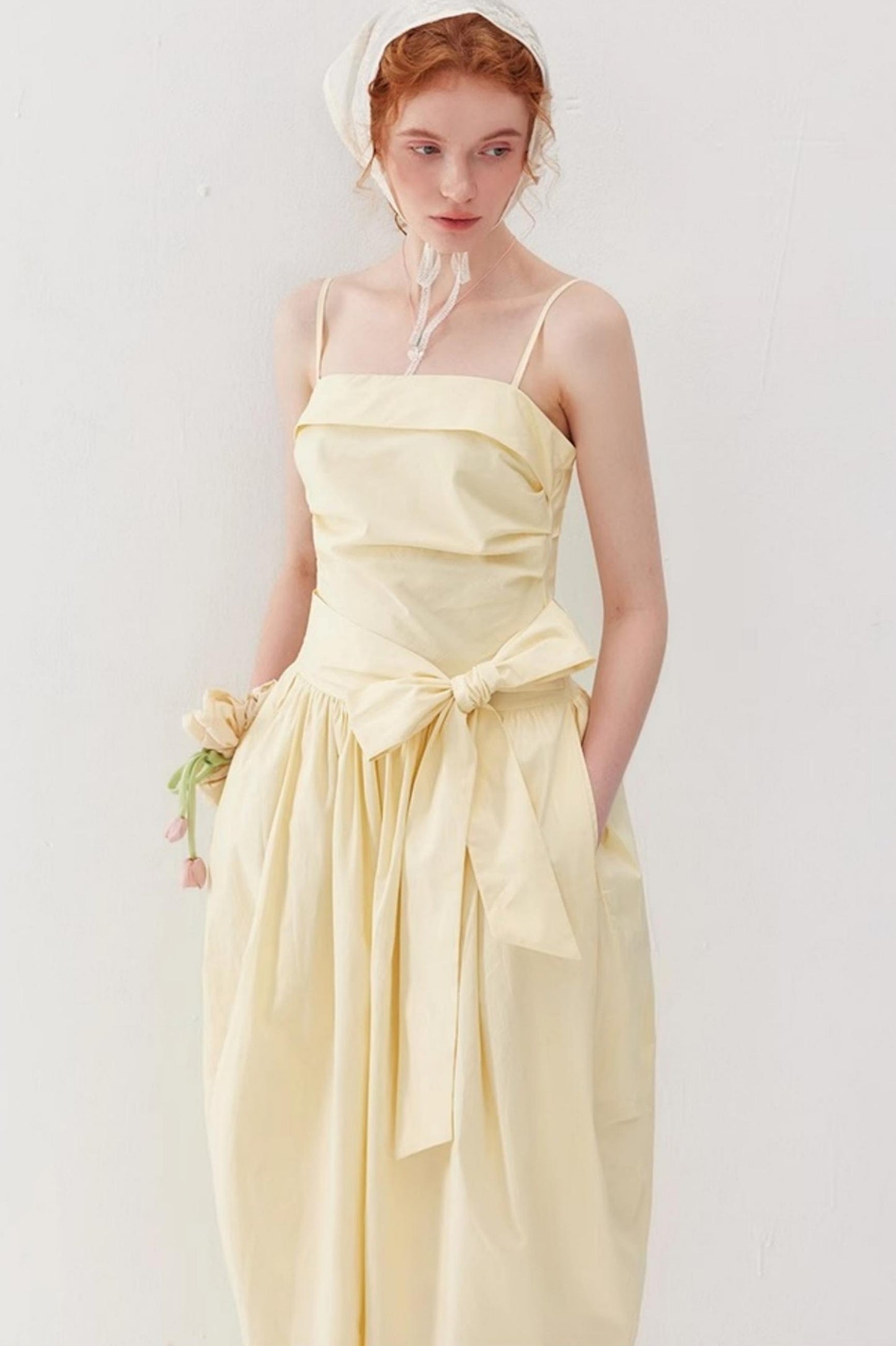 Tie-Waist Sheath Dress