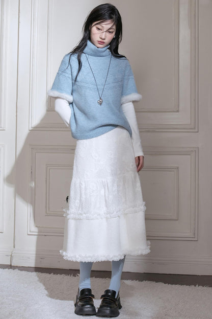 First Snow Lace Skirt