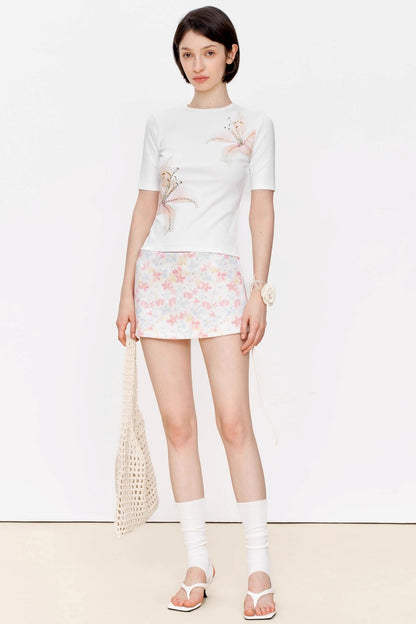 Summer Beaded Halo Skirt