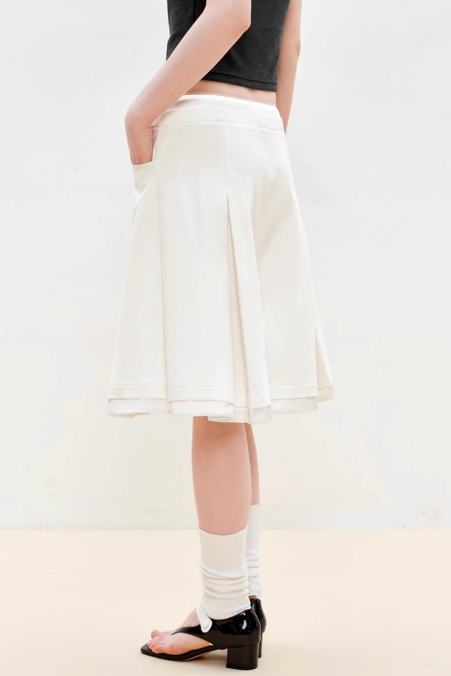 Summer Split Double Waist Pants