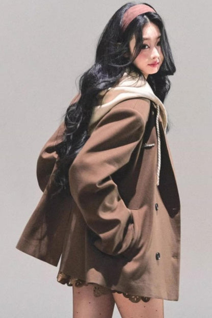 Cowhide Velvet Winter Dress