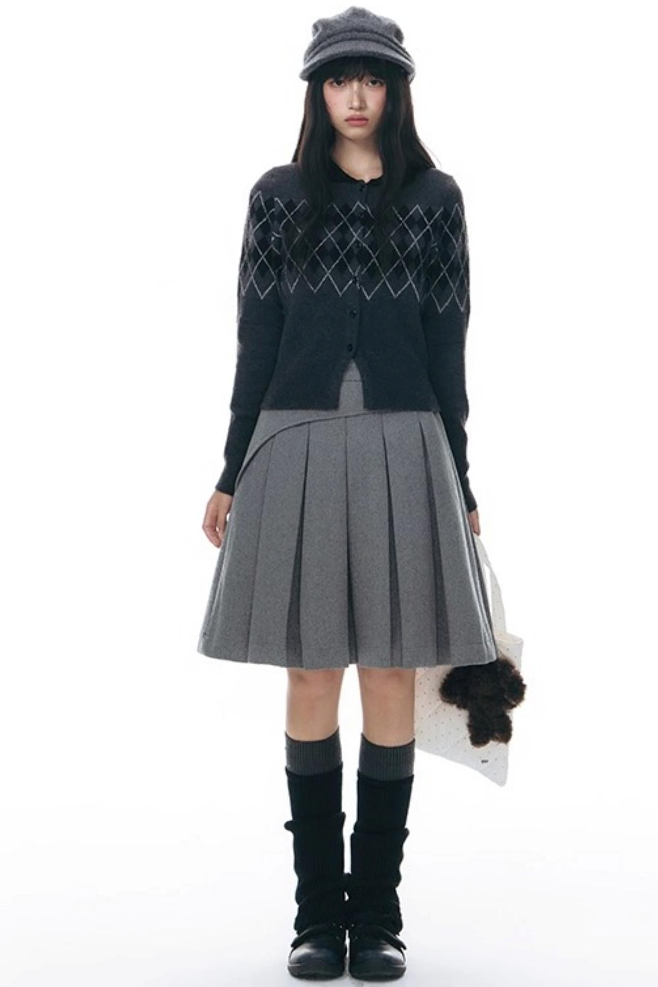 Diamond Quilted Cotton Bag