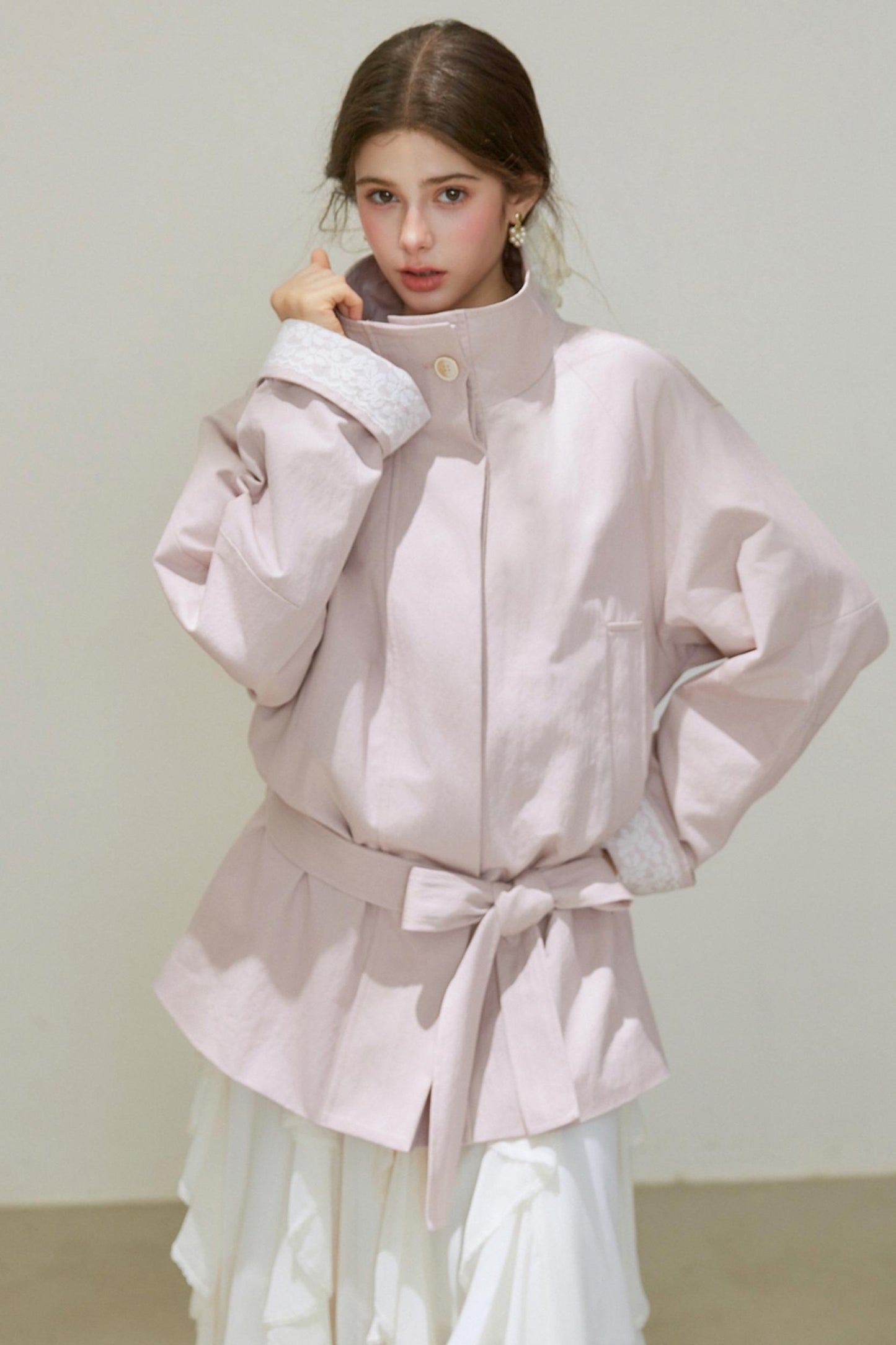 Autumn Silhouette Trench Coat