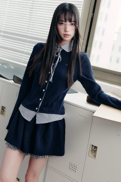 Korean High School Style Two-Piece Set-Up