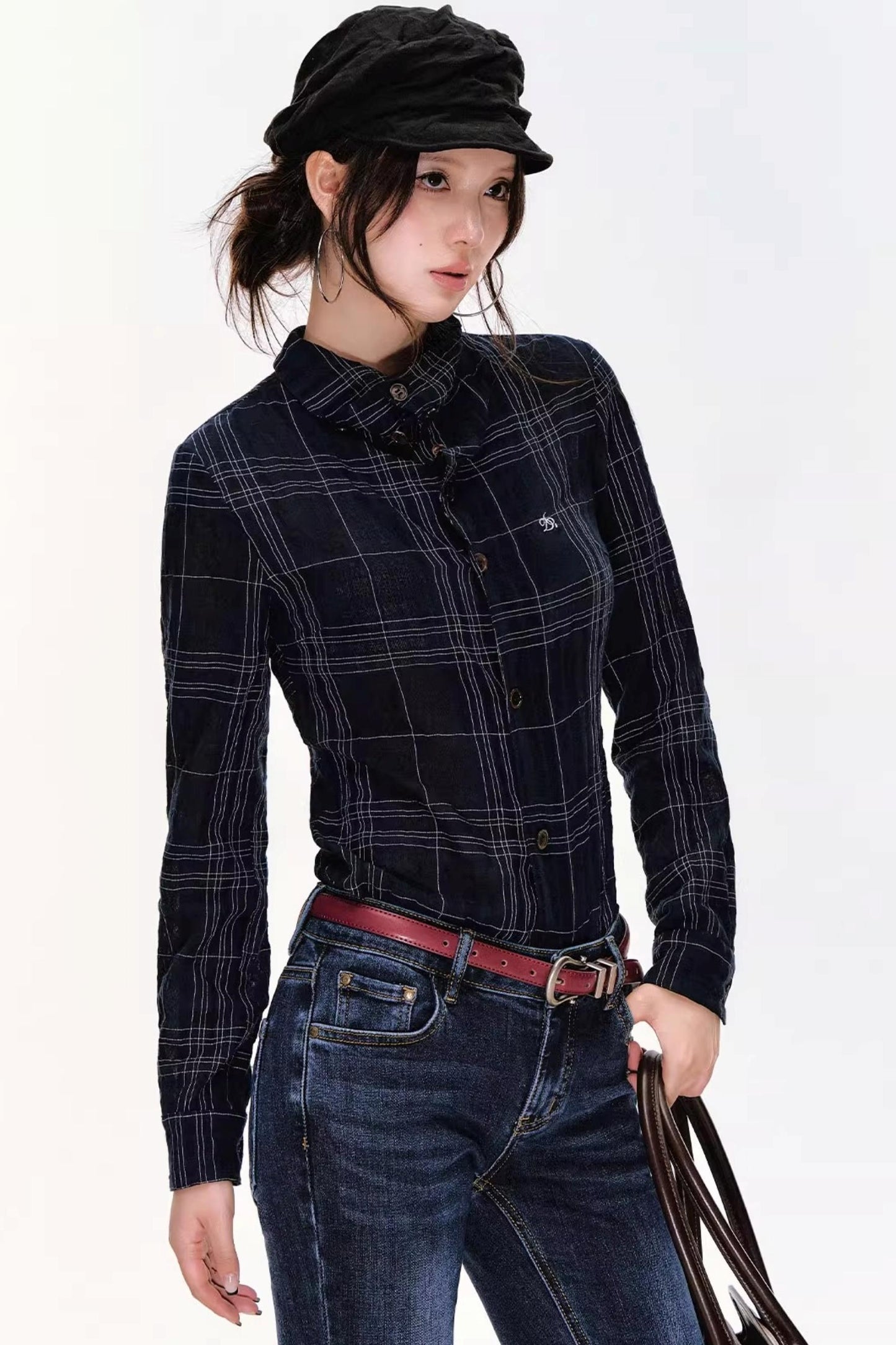 Temperament Waist Slimming Fashion Top