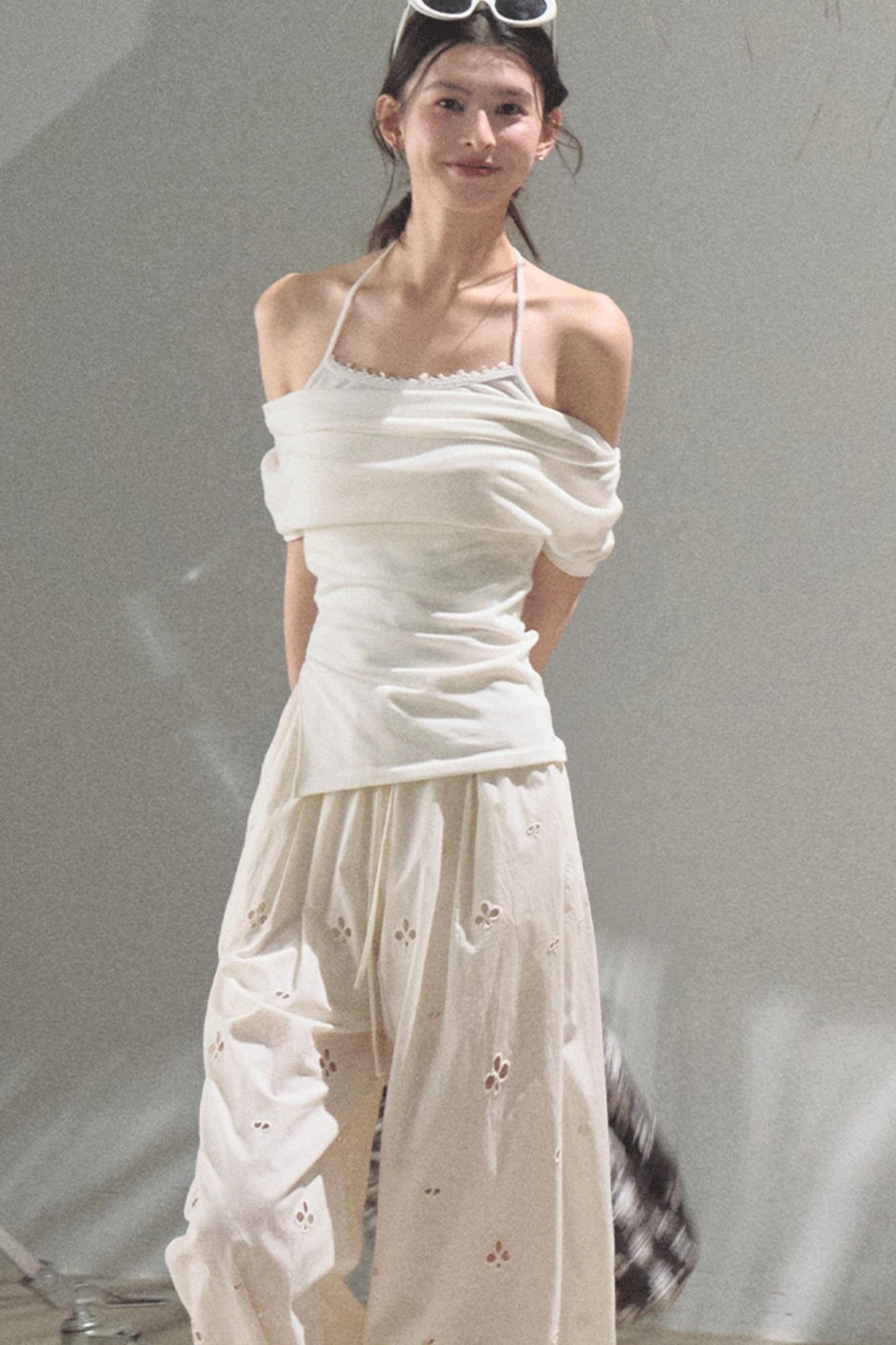 Desert One-Shoulder Top