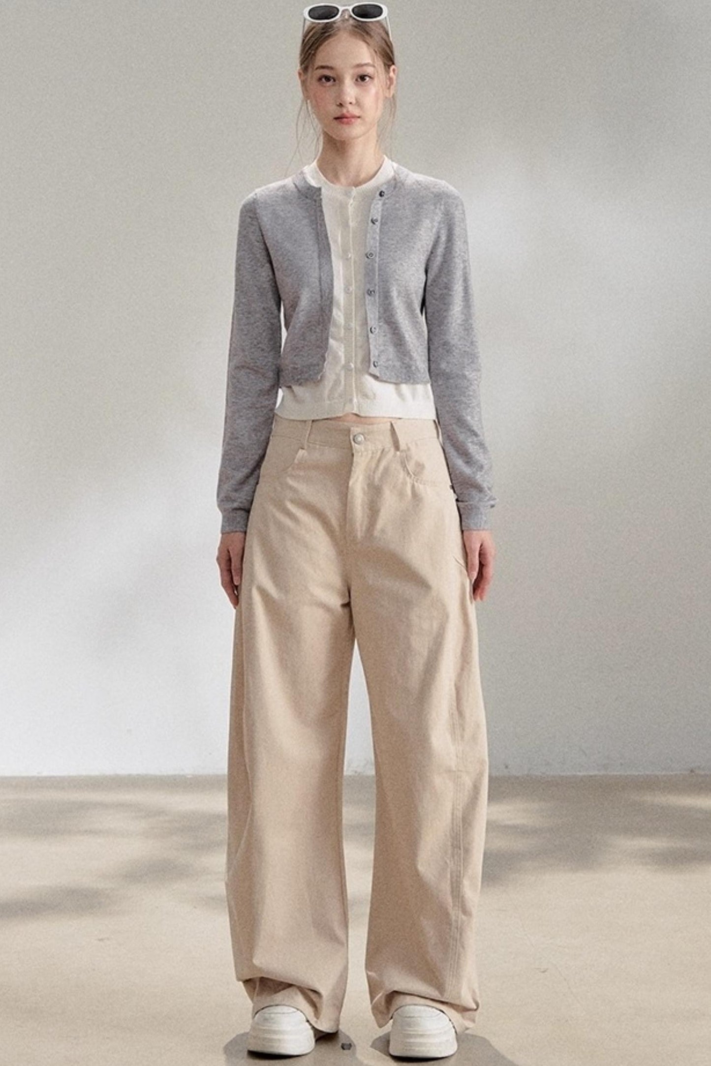 Yellow Knitted Cardigan