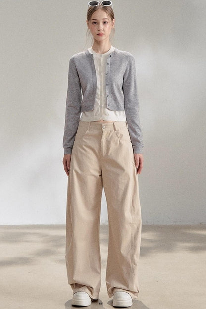 Yellow Knitted Cardigan