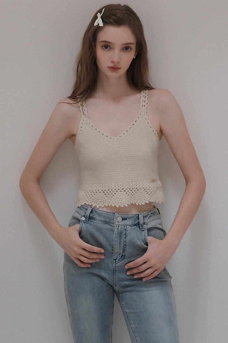 South French Crochet Camisole