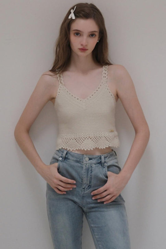South French Crochet Camisole