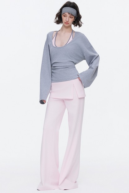 Hautfreundliche Strickrock-Hosen