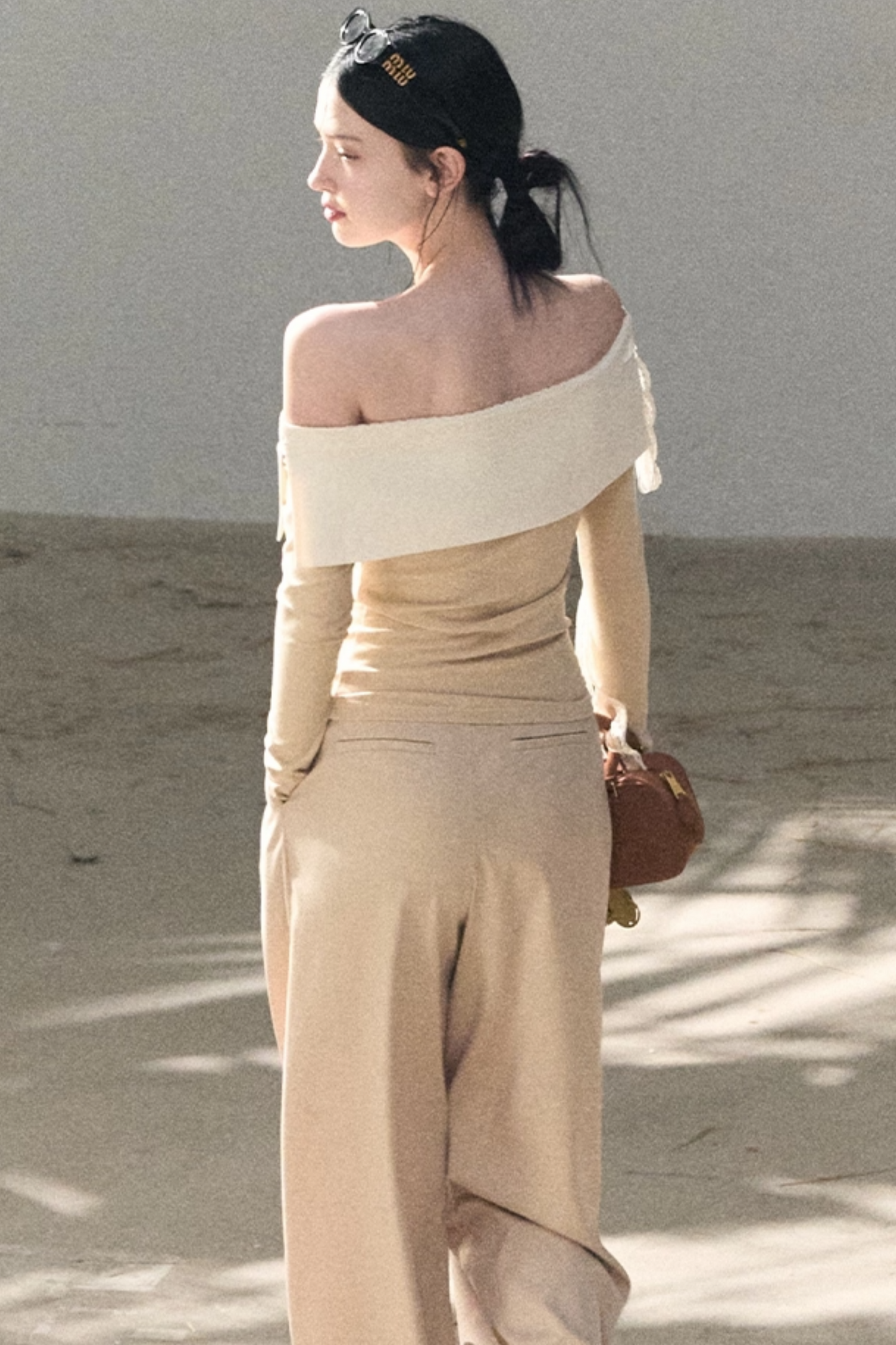 Sicilian Lace Knit Top Pants Set