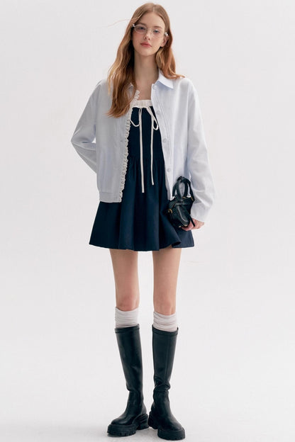 Lazy Cotton Skirt Dress