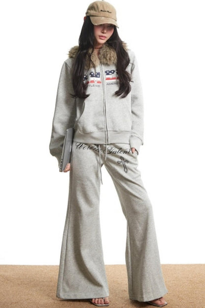 American Retro Hooded Jacket