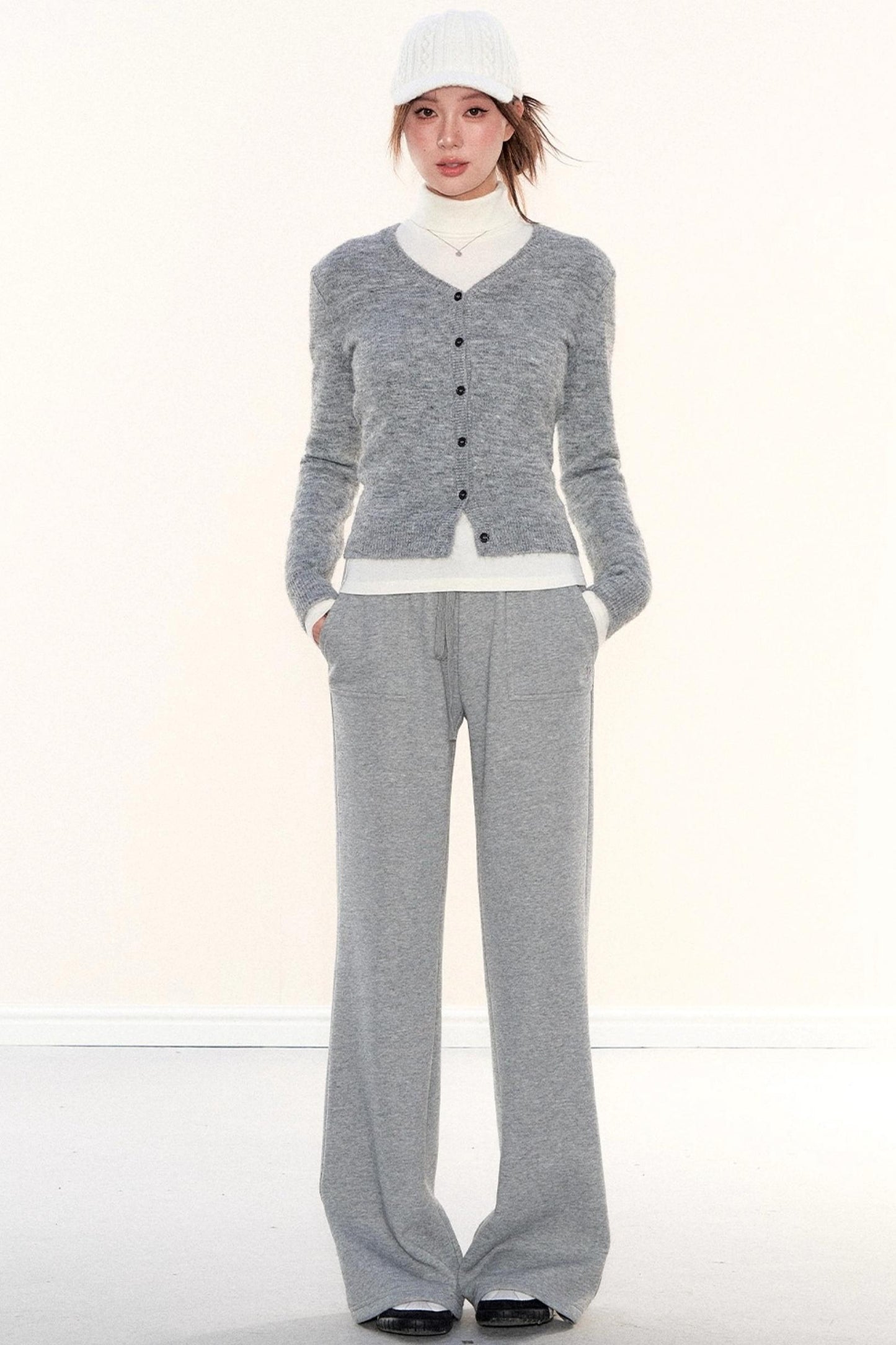 High-Neck Slimming Top