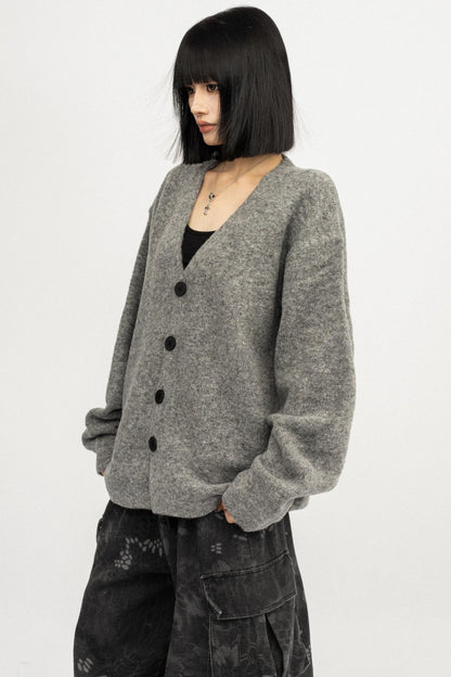 American Coffee Knitted Cardigan