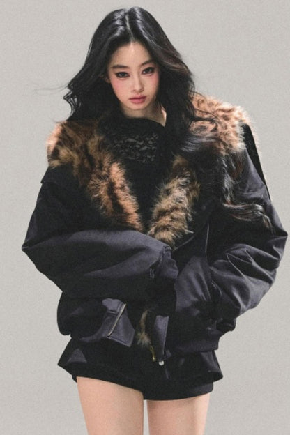 Plush Winter Padded Coat