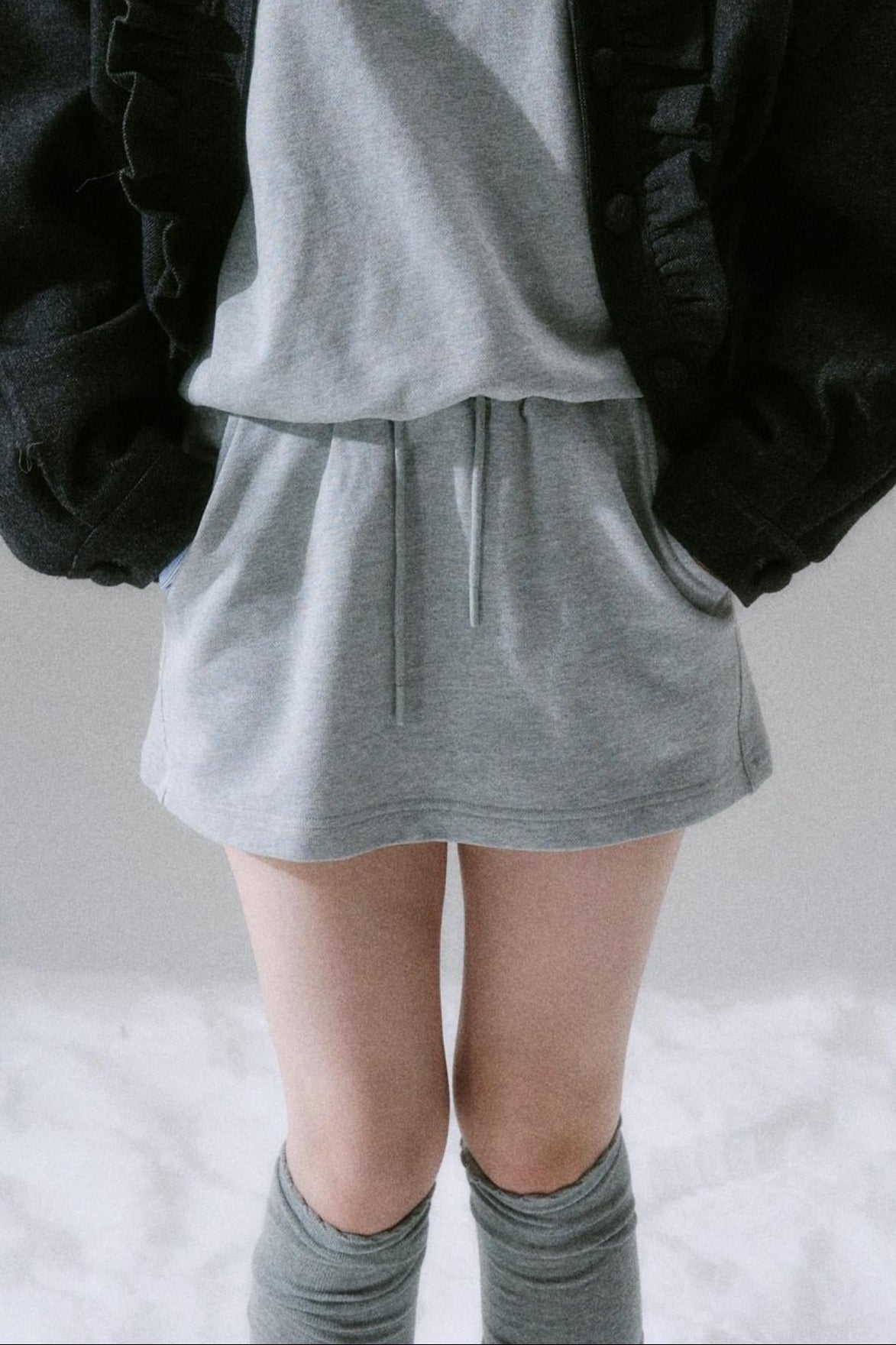 Brilliant Season Sweatshirt Skirt Set-Up