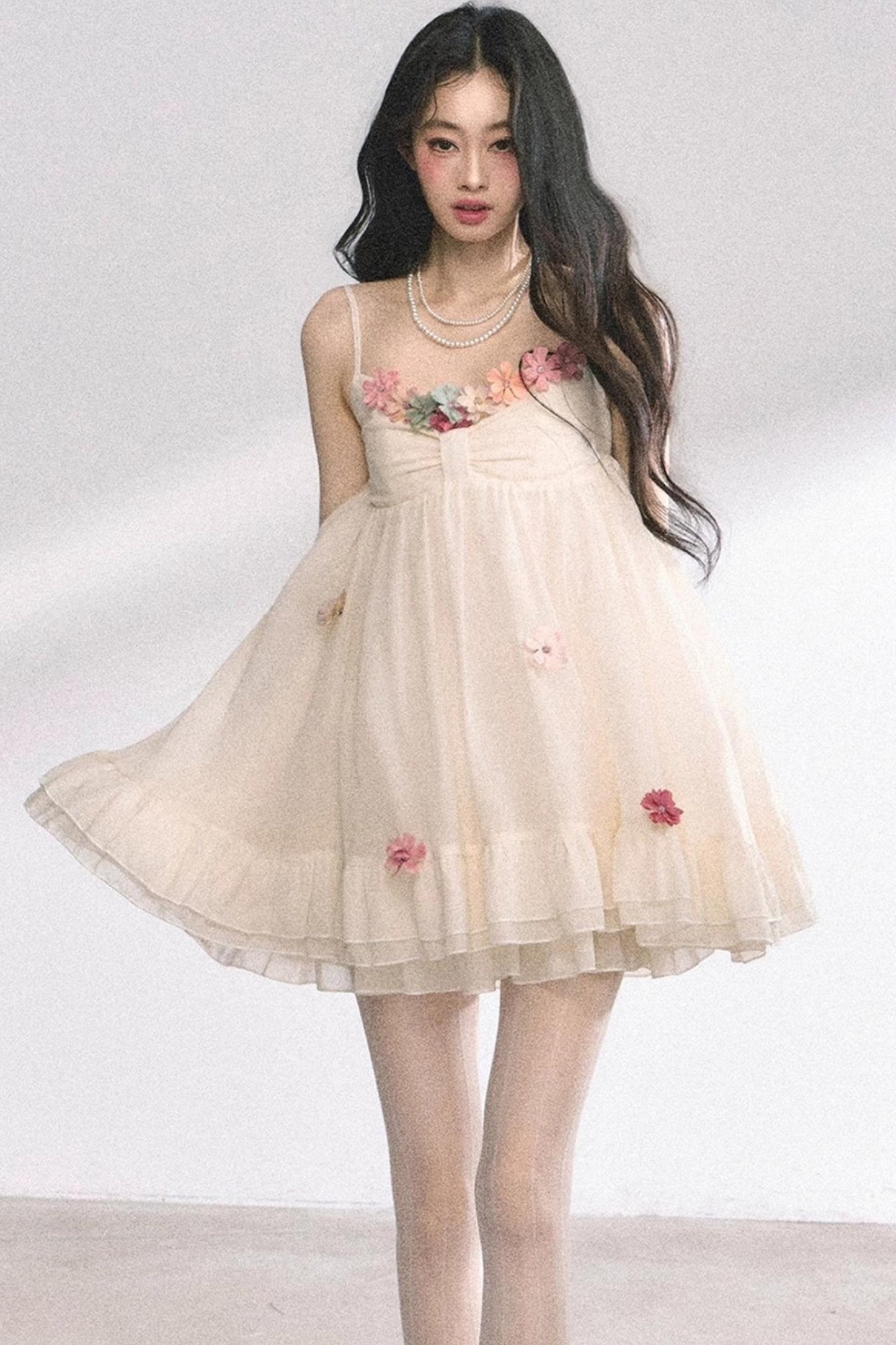 Floral Strap Resort Style Summer Dress