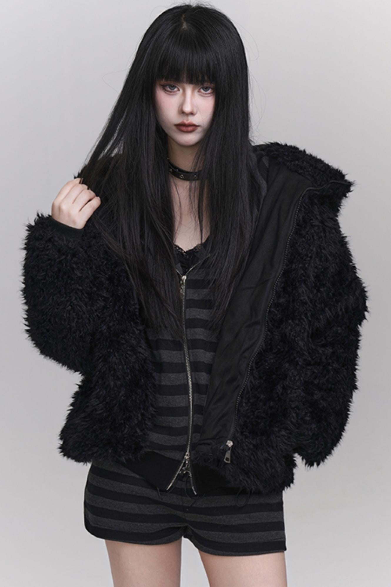 Subculture Bunny Ear Wool Coat