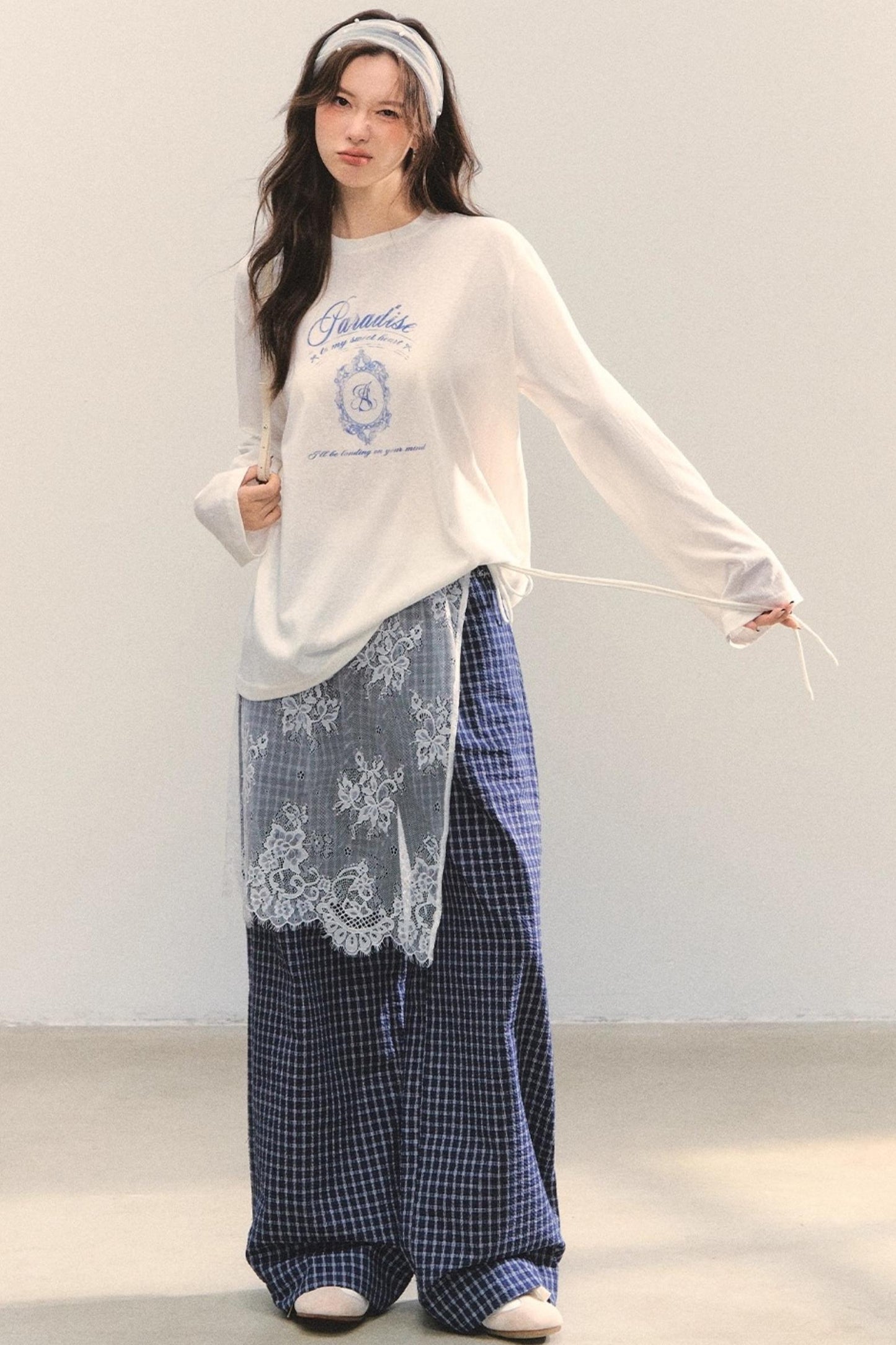 Wide-Leg Trousers Set-Up