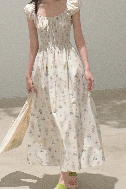 Blissful Tomato Leaf Dress