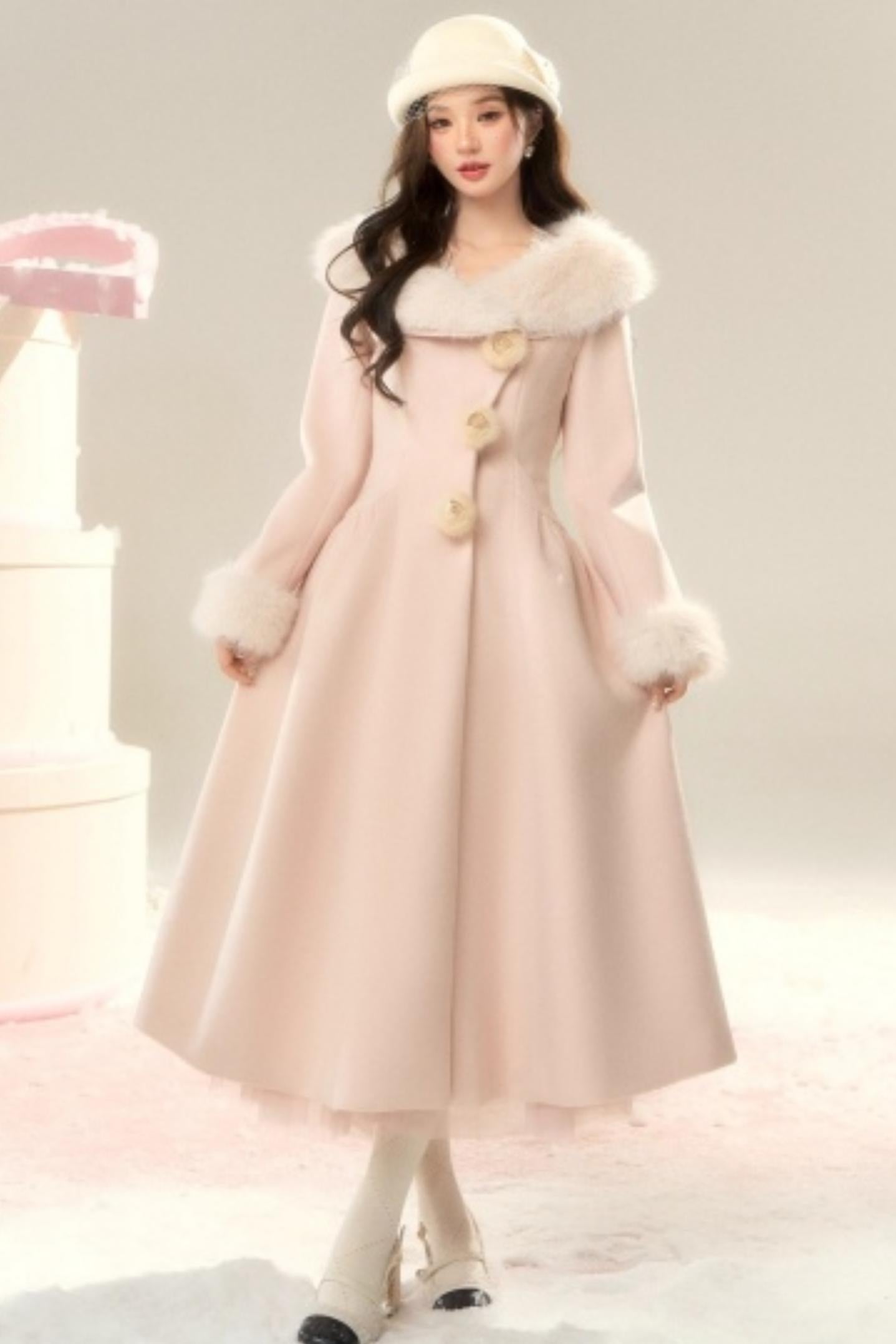 Bowknot Wool Hepburn Hat