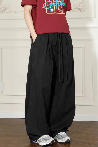 Summer Breeze Wide-Leg Sweat Pants