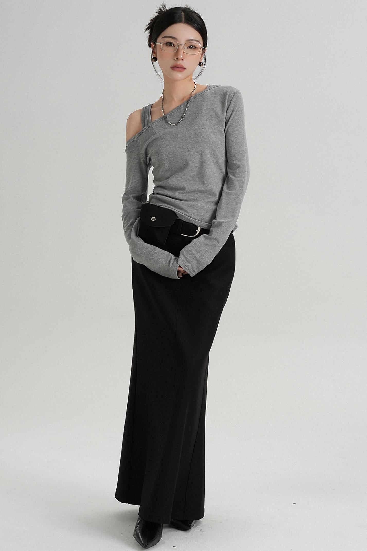 Long Sleeves Layered T-Shirt Set