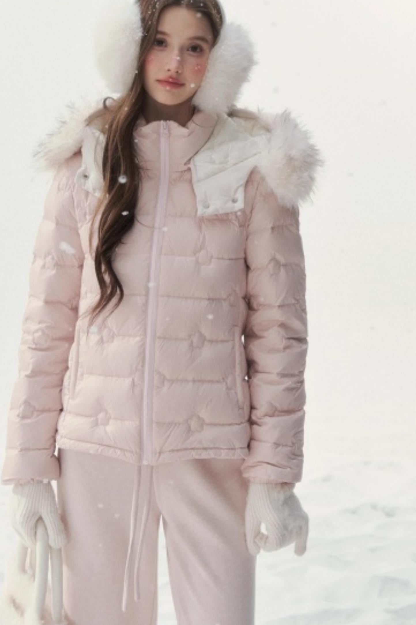 Embossed Sweet Dreams Quilted Jacket